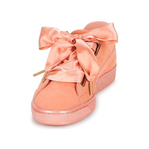 Sneakers-basse-WN-SUEDE-HEART-SATIN.DUSTY-Arancio-2