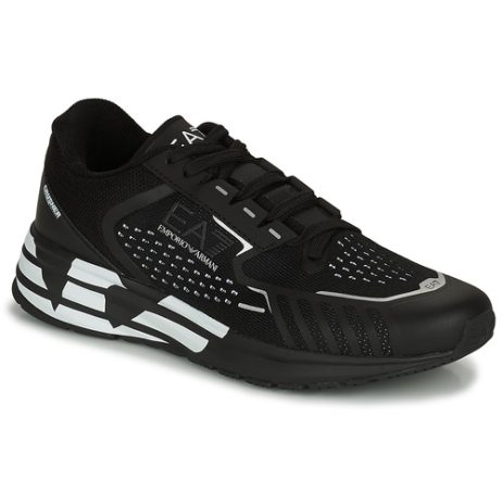 Sneakers uomo Emporio Armani EA7  NEW RUNNING V4  Nero Emporio Armani EA7 8056861380838