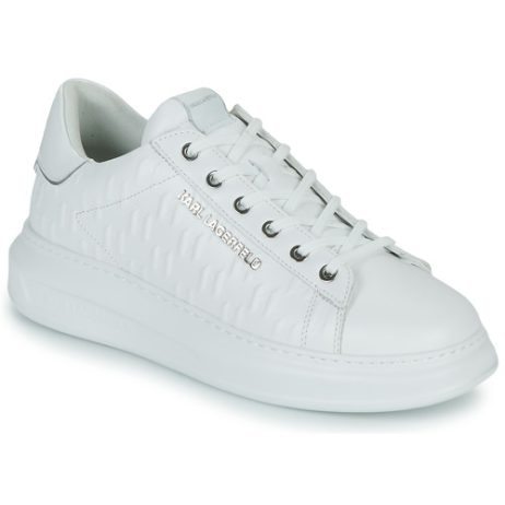 Sneakers uomo Karl Lagerfeld  KAPRI MENS Monogram Emboss Lo  Bianco Karl Lagerfeld 5059529113055