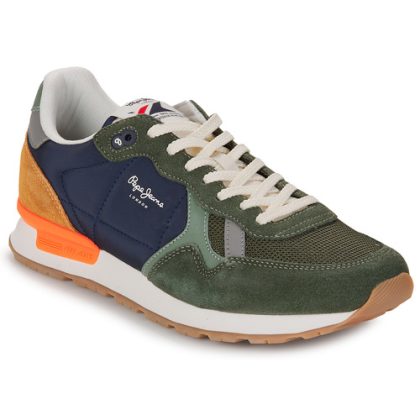 Sneakers uomo Pepe jeans  BRIT MIX M  Kaki Pepe jeans 8445866649956