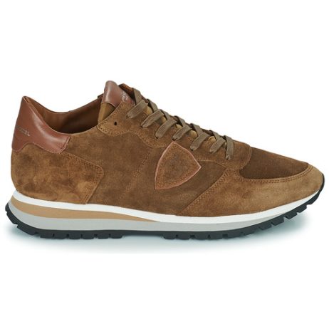 Sneakers-uomo-Philippe-Model-TROPEZ-X-LOW-MAN-Marrone-Philippe-Model-8059220678089-1