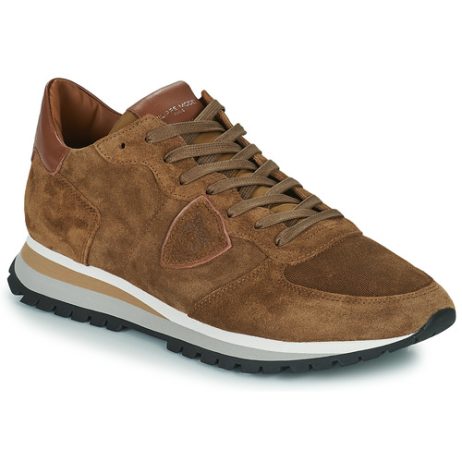 Sneakers uomo Philippe Model  TROPEZ X LOW MAN  Marrone Philippe Model 8059220678089