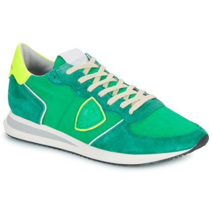 Sneakers uomo Philippe Model  TRPX LOW MAN  Verde Philippe Model 8059220744234