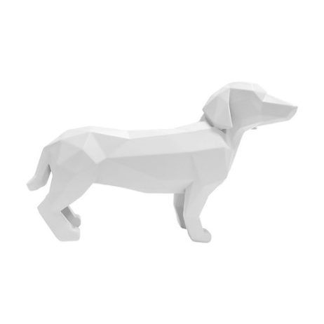 Statuette e figurine    Doggy  Bianco