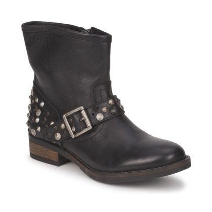 Stivaletti    ISADORA LEATHER BOOT  Nero