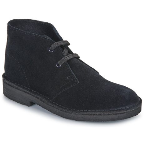 Stivaletti bambini ragazzo Clarks  DESERT BOOT O  Nero Clarks 5059680741814