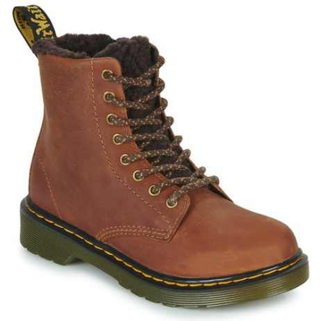 Stivaletti bambini ragazzo Dr. Martens  1460 Serena J  Marrone Dr. Martens 190665597097