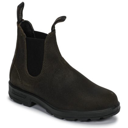 Stivaletti uomo Blundstone  ORIGINAL SUEDE CHELSEA BOOTS  Kaki Blundstone 9315891492461