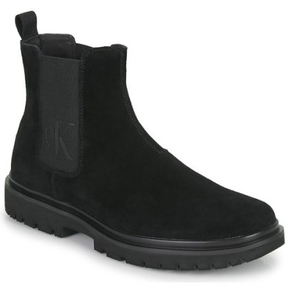 Stivaletti uomo Calvin Klein Jeans  LUG MID CHELSEA BOOT  Nero Calvin Klein Jeans 8719856504496