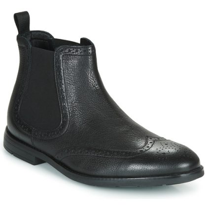 Stivaletti uomo Clarks  RONNIE TOP  Nero Clarks 5050410725371