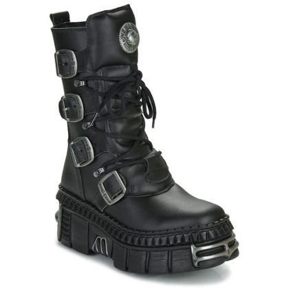 Stivaletti uomo New Rock  WALL 1473 VEGAN  Nero New Rock 8445370579565