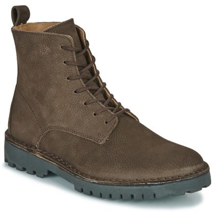 Stivaletti uomo Selected  SLHRICKY NUBUCK LACE-UP BOOT B  Marrone Selected 5715319785887