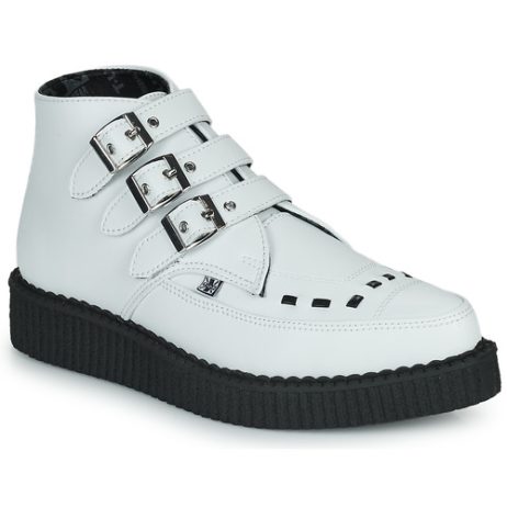 Stivaletti uomo TUK  POINTED CREEPER 3 BUCKLE BOOT  Bianco TUK 193171007135