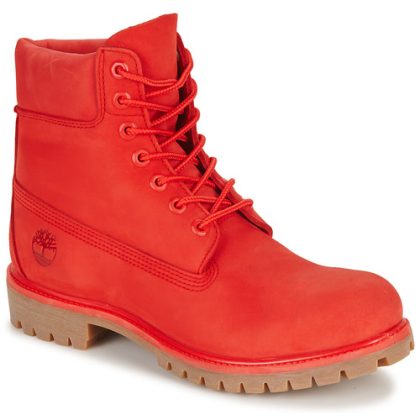 Stivaletti uomo Timberland  6 IN PREMIUM BOOT  Rosso Timberland 196012805273