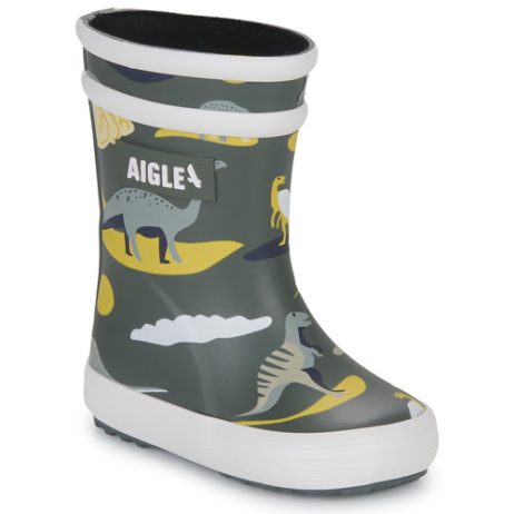 Stivali bambini ragazza Aigle  BABY FLAC PLAY2  Grigio Aigle 3246578876266