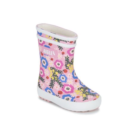 Stivali bambini ragazza Aigle  BABY FLAC PLAY2  Multicolore Aigle 3246578876310