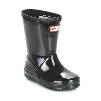 Stivali bambini ragazza Hunter  KIDS FIRST CLASSIC GLOSS  Nero Hunter 5013441365350