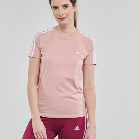 T-shirt-3-Stripes-T-SHIRT-Rosa-1