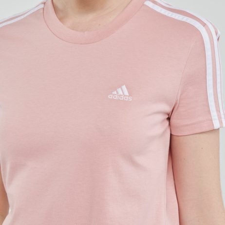 T-shirt-3-Stripes-T-SHIRT-Rosa-4