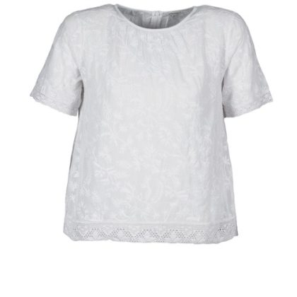 T-shirt    COTONNADE SMOCKEE  Bianco