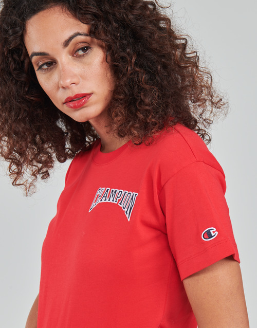 T-shirt-CREWNECK-T-SHIRT-Rosso-4