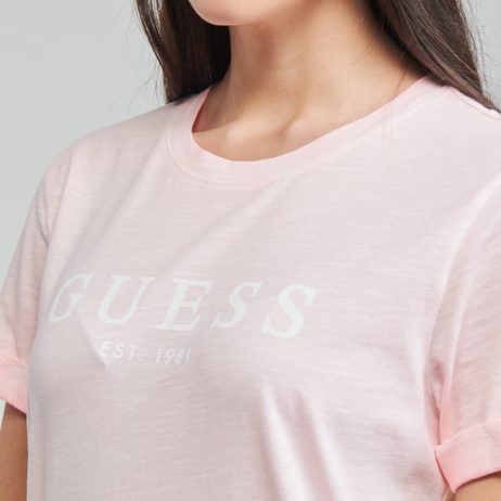 T-shirt-ES-SS-GUESS-1981-ROLL-CUFF-TEE-Rosa-4