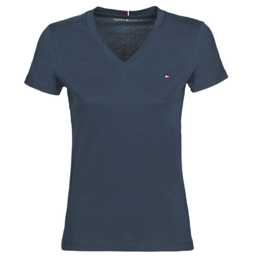 T-shirt    HERITAGE V-NECK TEE  Blu