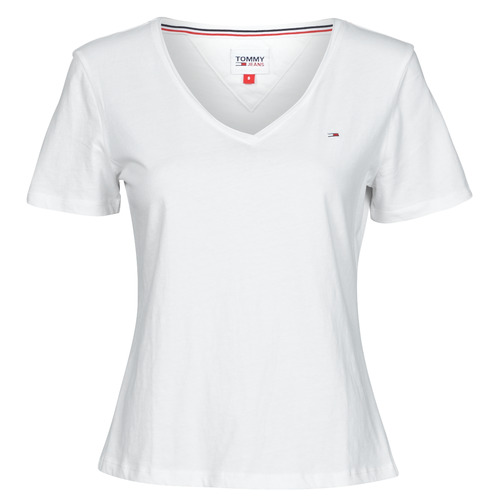 T-shirt    SOFT JERSEY V NECK  Bianco