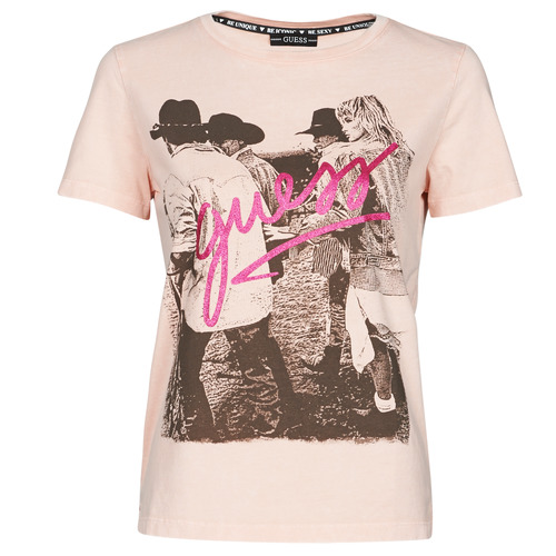 T-shirt    SS CN PAULA TEE  Rosa