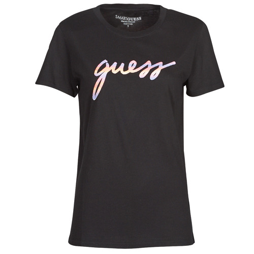 T-shirt    SS SUNSET GRADIENT LOGO  Nero