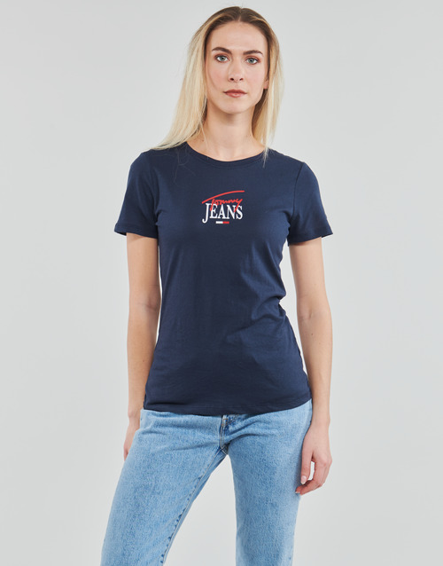 T-shirt-TJW-SKINNY-ESSENTIAL-LOGO-1-SS-Marine-1