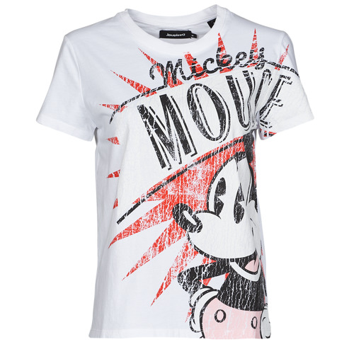 T-shirt    TS_MICKEY BOOM  Bianco