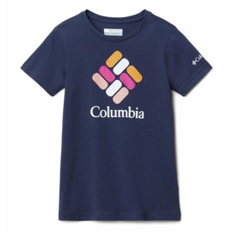 T-shirt ragazza Columbia  MISSION LAKE SS GRAPHIC SHIRT  Blu Columbia 194894299821