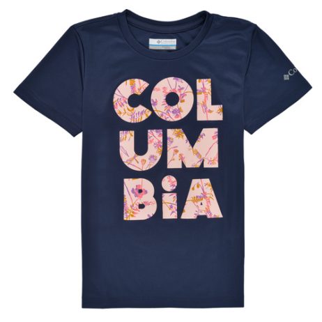 T-shirt ragazza Columbia  PETIT POND GRAPHIC  Blu Columbia 194004067968