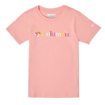 T-shirt ragazza Columbia  SWEET PINES GRAPHIC  Rosa Columbia 194003328824