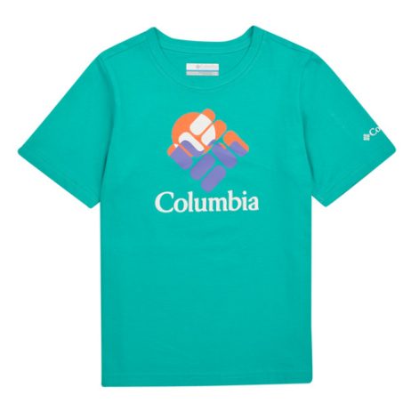 T-shirt ragazza Columbia  Valley Creek Short Sleeve Graphic Shirt  Blu Columbia 195978663118