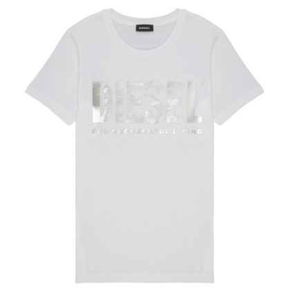 T-shirt ragazza Diesel  TSILYWX  Bianco Diesel 8053284075129