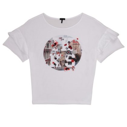 T-shirt ragazza Ikks  DIBILIOU  Bianco Ikks 3605443132744