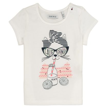 T-shirt ragazza Ikks  MEOLIA  Bianco Ikks 3605443098316