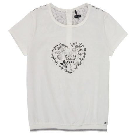 T-shirt ragazza Ikks  XS10242-19-C  Bianco Ikks 3605443328208