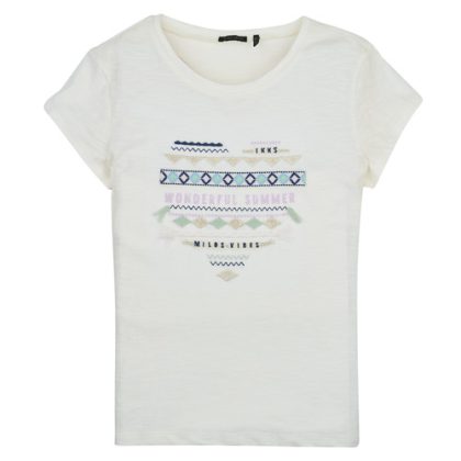 T-shirt ragazza Ikks  XW10272  Bianco Ikks 3605449039221