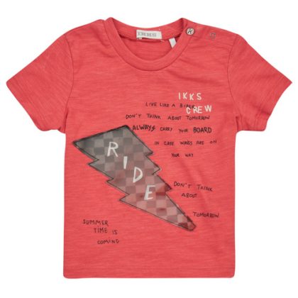 T-shirt ragazzo Ikks  XW10071  Rosso Ikks 3605449009026