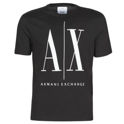 T-shirt uomo Armani Exchange  HULO  Nero Armani Exchange 8055180478592