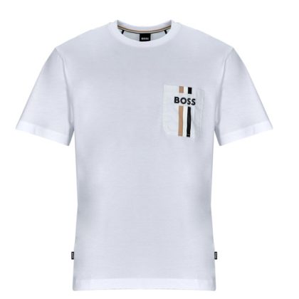 T-shirt uomo BOSS  TESSIN 07  Bianco BOSS 4063538481655