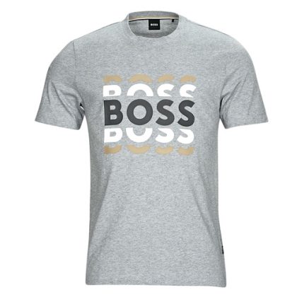 T-shirt uomo BOSS  TIBURT 414  Grigio BOSS 4063538502107