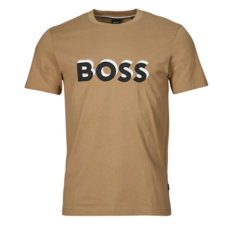 T-shirt uomo BOSS  Tiburt 427  Beige BOSS 4063541419690