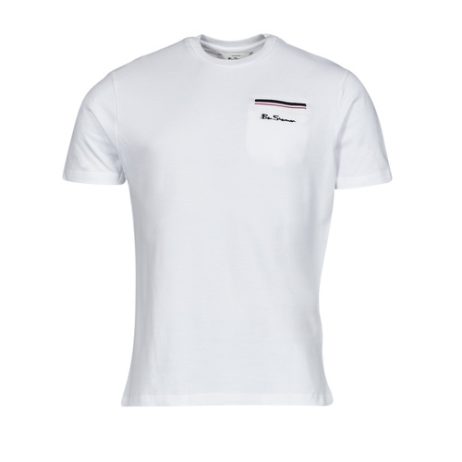 T-shirt uomo Ben Sherman  PIQUE POCKETT  Bianco Ben Sherman 5059508334945