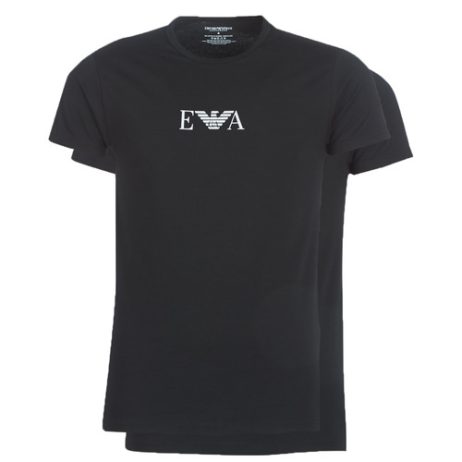 T-shirt uomo Emporio Armani  CC715-PACK DE 2  Nero Emporio Armani 8034153743868