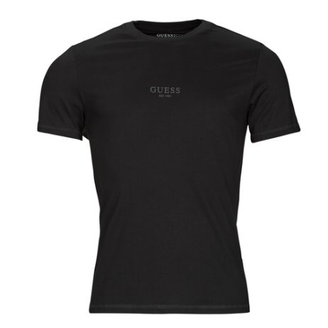 T-shirt uomo Guess  AIDY  Nero Guess 7621826341295