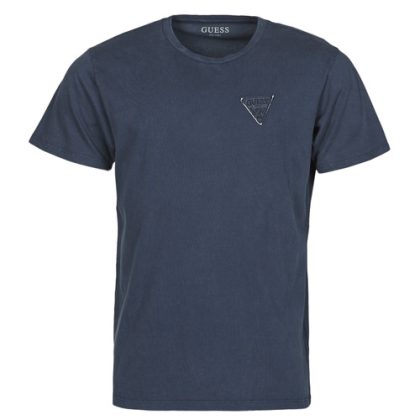 T-shirt uomo Guess  LOGO ORGANIC BASIC CN SS TEE  Blu Guess 7618483562422